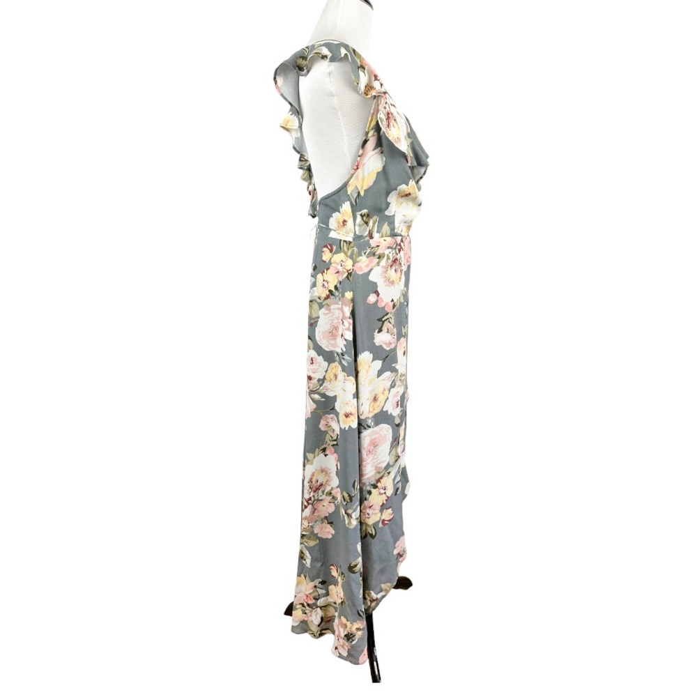Privacy Please Fillmore Wrap Maxi Dress Size Small - Picture 8 of 10